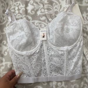 Vintage white corset